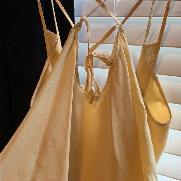 The Addison Story Yellow Tank with Embellishment - Picture 4 of 4